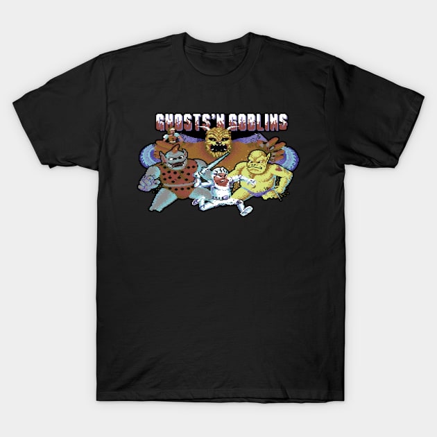 Ghost 'n Goblins T-Shirt by ilovethec64